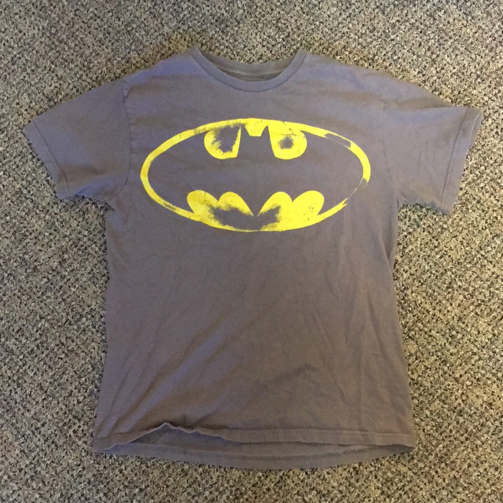 Batman T-shirt.